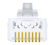 Unitek Wtyk modularny Pass-Through RJ45 Cat. 6 100 szt. - 1455236 - zdjęcie 5